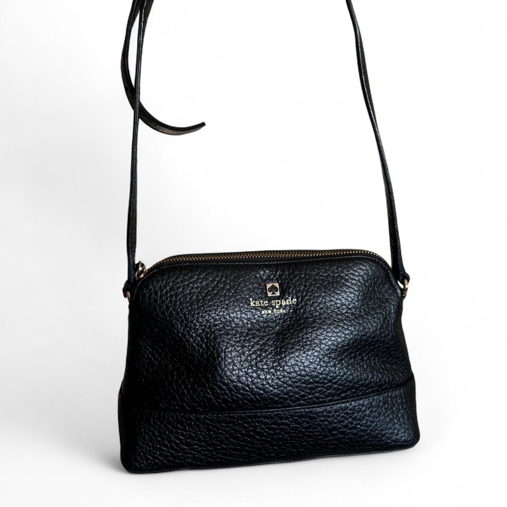 Kate Spade Black Leather Crossbody Bag